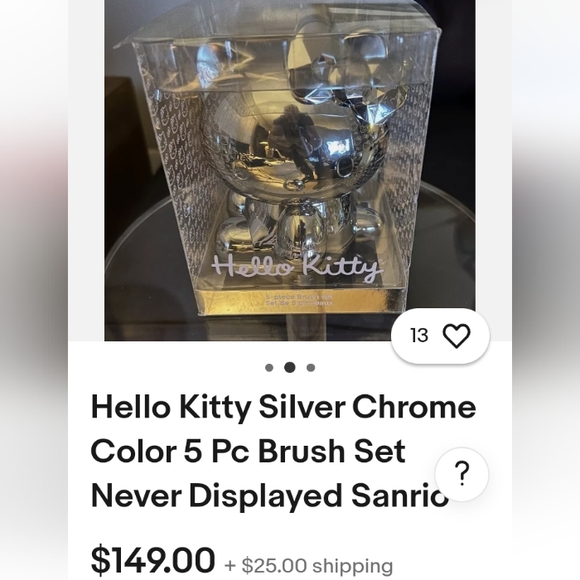 Hello Kitty 5 piece Brush 🖌️ Set NWT - Picture 3 of 12